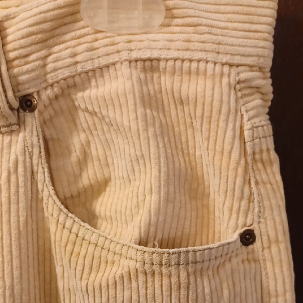Tommy Bahama Indigo Palms Men's Casual Corduroy Pants in Cream Size 34x30